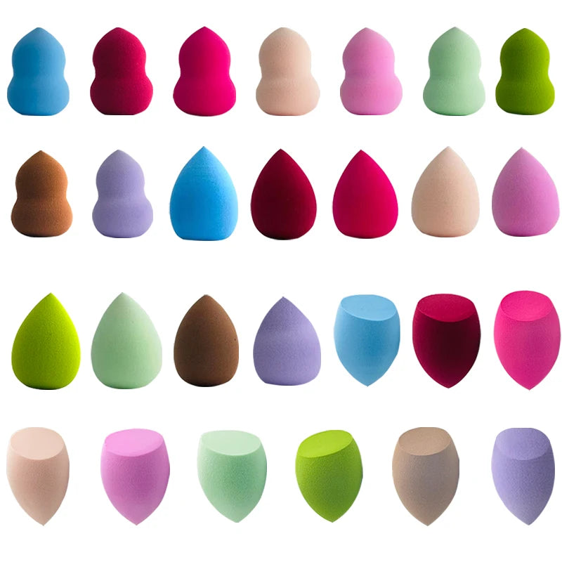 1Pc Cosmetic Puff Powder Smooth Women's Makeup Foundation Sponge Beauty Make Up Tools & Accessories Water Drop Blending Shape