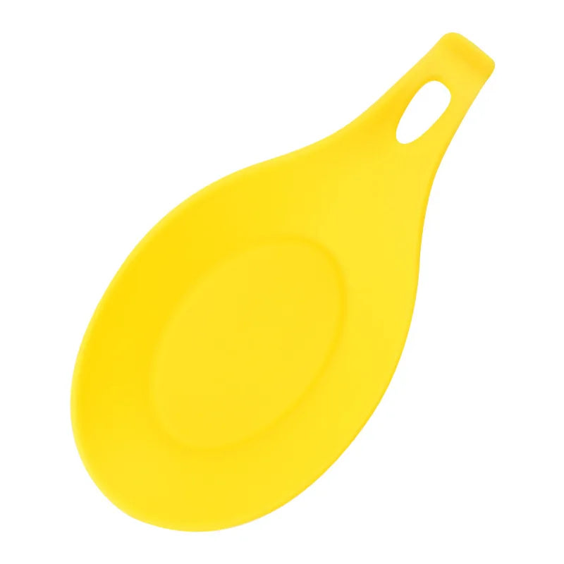 Gadgets Silicone Multipurpose Spoon Rest Mat Holder for Tableware Kitchen Utensil Supplies Accessories
