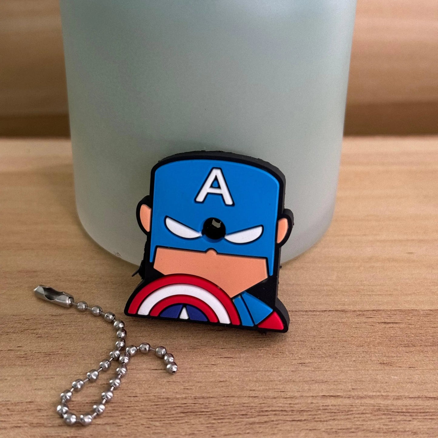 Hot Keychain New Arrival Avenger Minnie Key Chains Spider Cartoon Man Cat Key Cover Caps Car Keychain Key Ring Holder Women