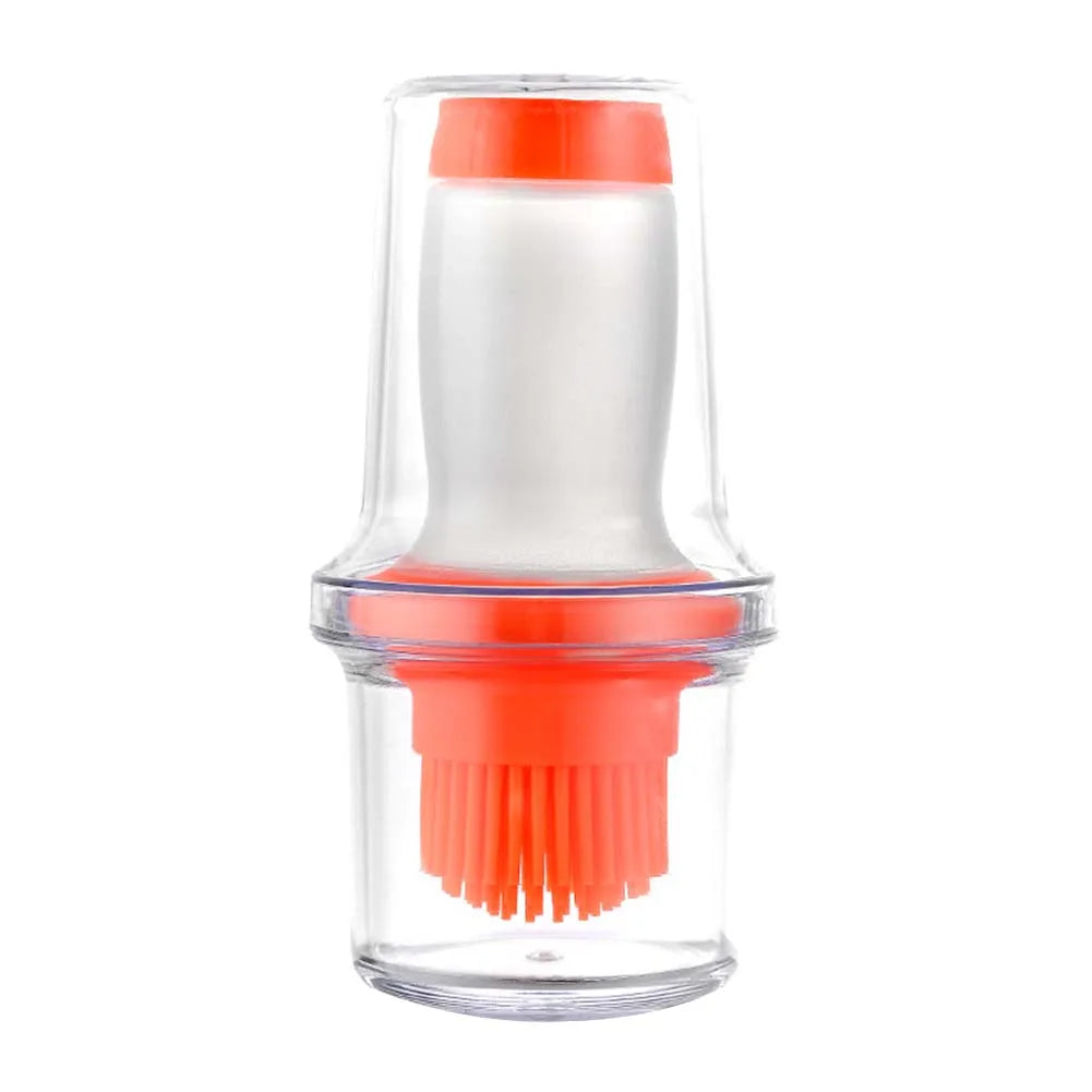 Oil Bottle with Silicone Basting Brush Pastry Basting Brush Cooking Brush for Baking ,Cooking Food,Sauce Butter Oil, Barbecue