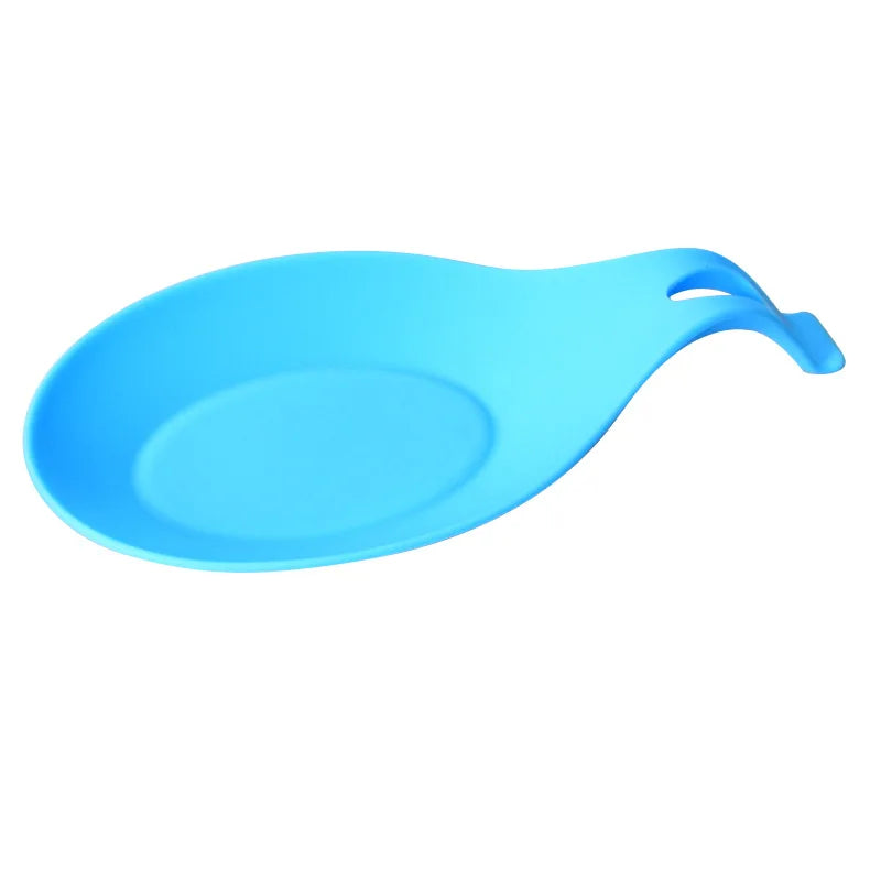 Gadgets Silicone Multipurpose Spoon Rest Mat Holder for Tableware Kitchen Utensil Supplies Accessories