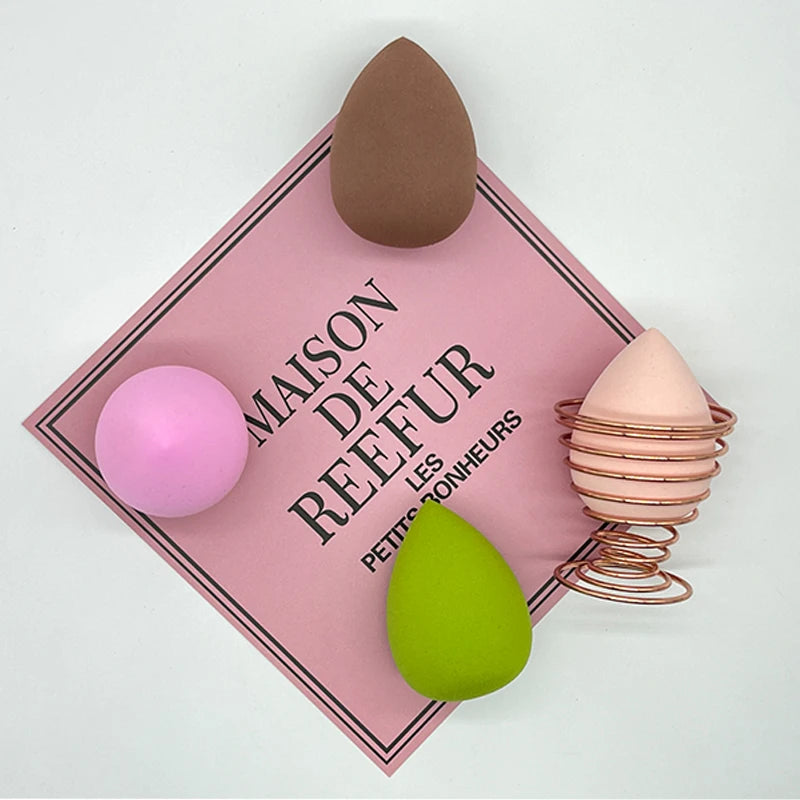 1Pc Cosmetic Puff Powder Smooth Women's Makeup Foundation Sponge Beauty Make Up Tools & Accessories Water Drop Blending Shape
