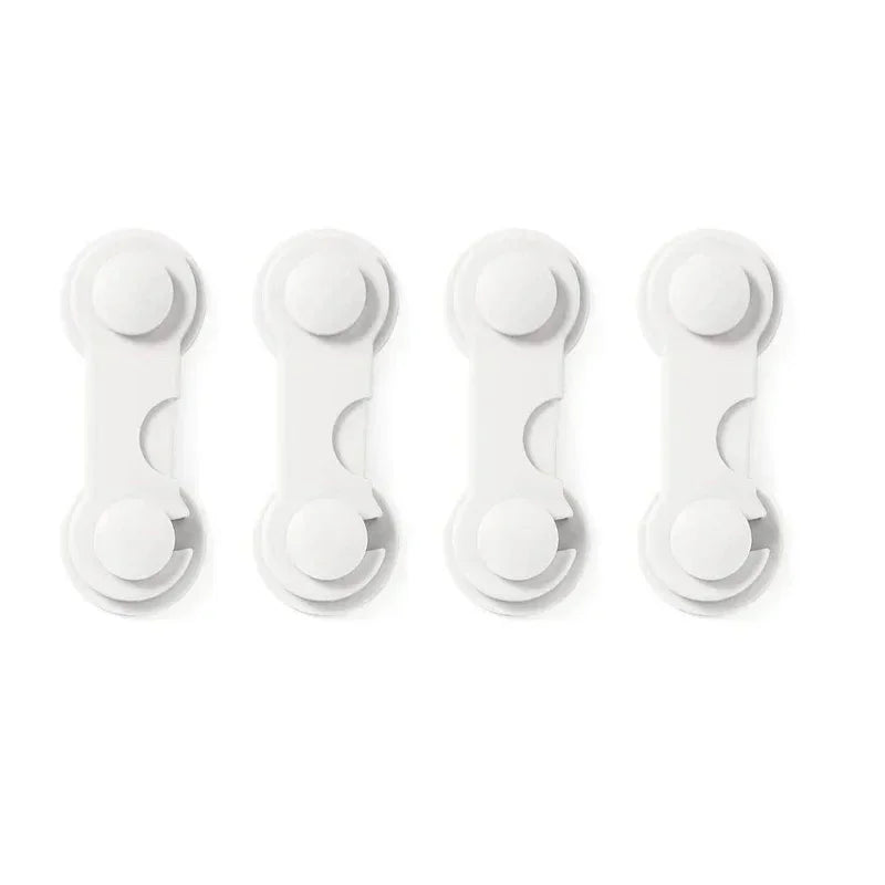 4/6Pcs/Lot Child Lock Protection Of Children Baby Drawer Anti-opening Cabinet Door Refrigerator Anti-pinch Safety Lock Buckle