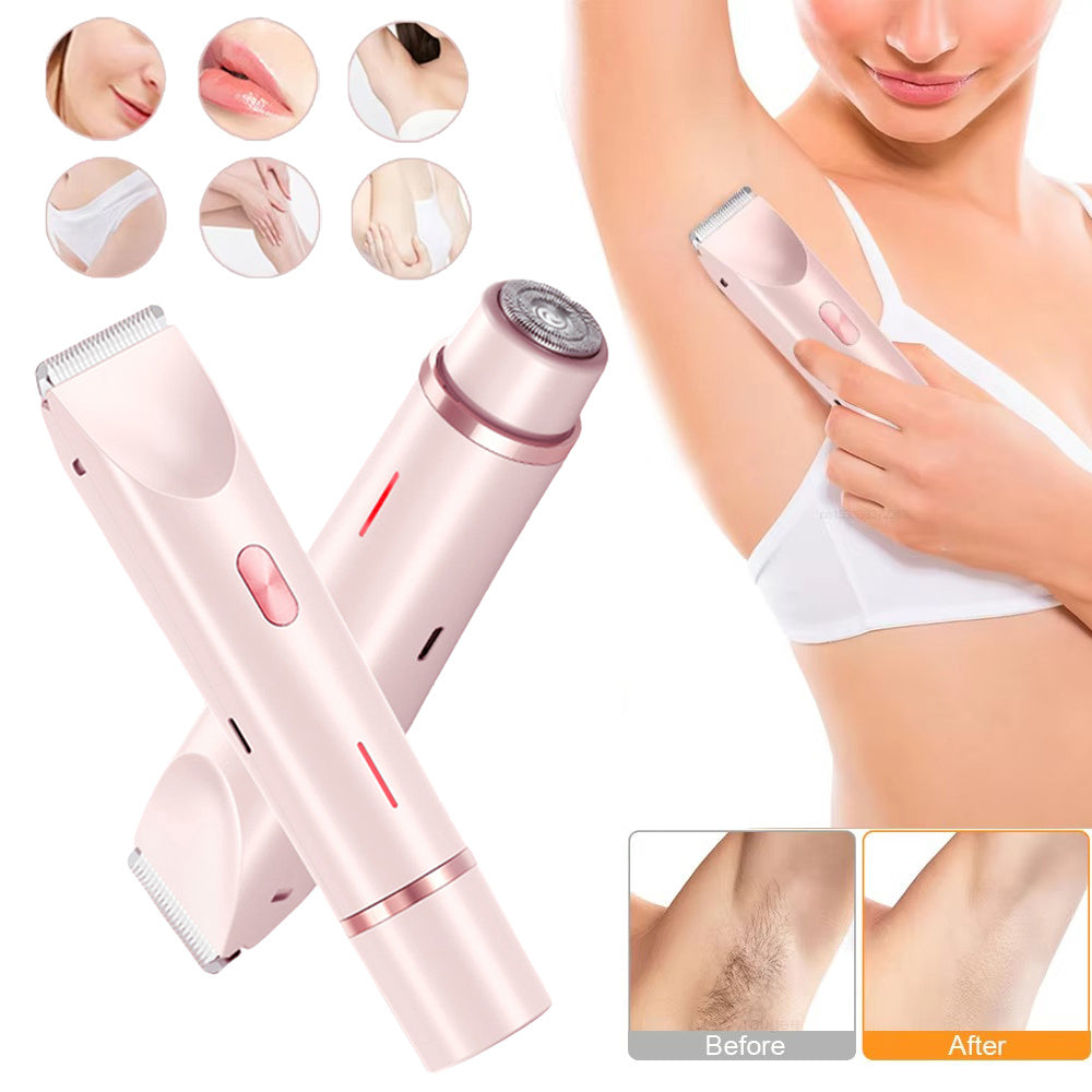 2 In 1 Hair Remover Women's Trimmer Electric