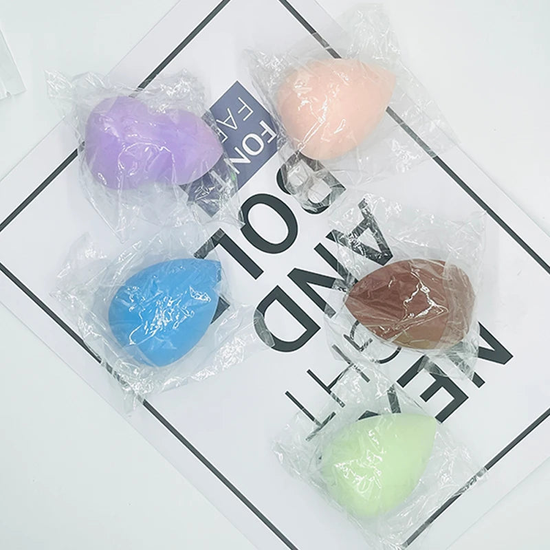 1Pc Cosmetic Puff Powder Smooth Women's Makeup Foundation Sponge Beauty Make Up Tools & Accessories Water Drop Blending Shape