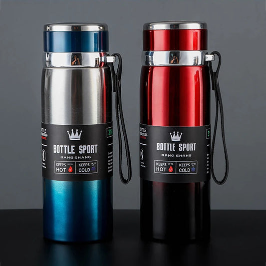 1L Thermal Water Bottle Keep Cold and Hot Water Bottle Thermos for Water Tea Coffee Vacuum Flasks Stainless Steel Thermos Bottle