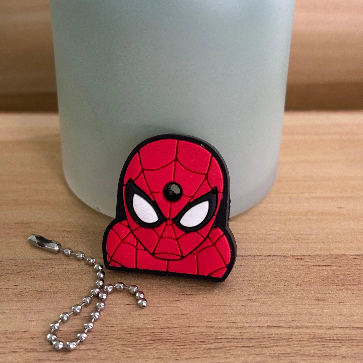 Hot Keychain New Arrival Avenger  Minnie Key Chains Spider Cartoon Man Cat Key Cover Caps Car Keychain Key Ring Holder Women
