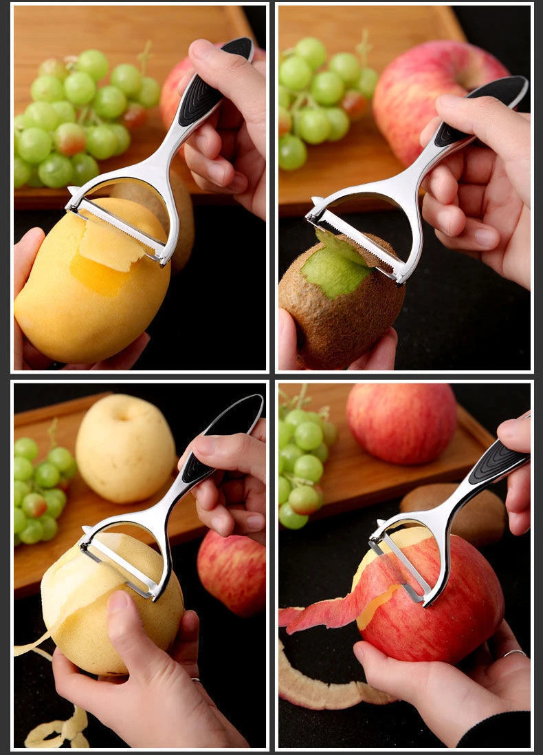 Stainless Steel Vegetable Peeler Potato Peeler Multi-function Carrot Grater Fruit Tools Kitchen Accessories Cuisine Pelador