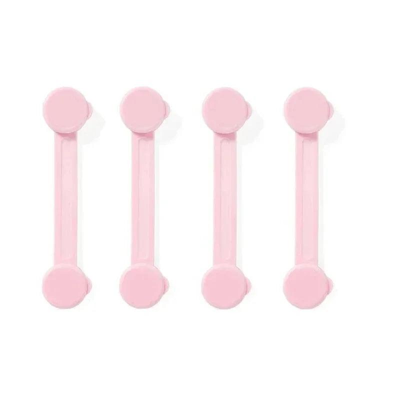 4/6Pcs/Lot Child Lock Protection Of Children Baby Drawer Anti-opening Cabinet Door Refrigerator Anti-pinch Safety Lock Buckle