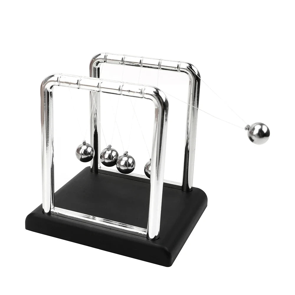 Newton's Cradle Desk Table Decor Metal Pendulum Ball Steel Balance Ball Newton Ball Physics Science Pendulum