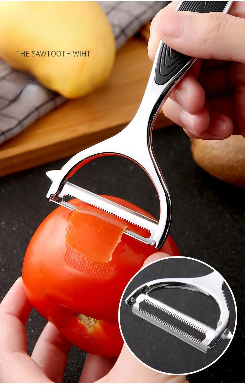 Stainless Steel Vegetable Peeler Potato Peeler Multi-function Carrot Grater Fruit Tools Kitchen Accessories Cuisine Pelador