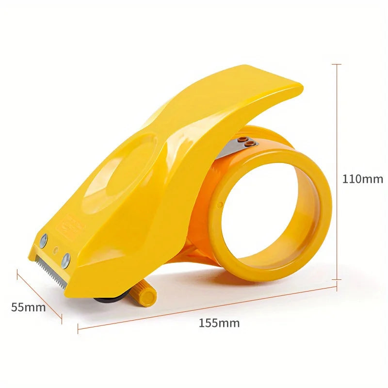 Heavy Duty Shipping Tape Dispenser,Reusable, Replaceable, Eco-Friendly Master Piece Dispenser for Pros with Patented 10° Sloped