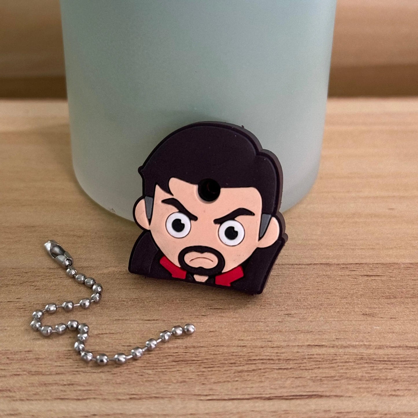 Hot Keychain New Arrival Avenger  Minnie Key Chains Spider Cartoon Man Cat Key Cover Caps Car Keychain Key Ring Holder Women