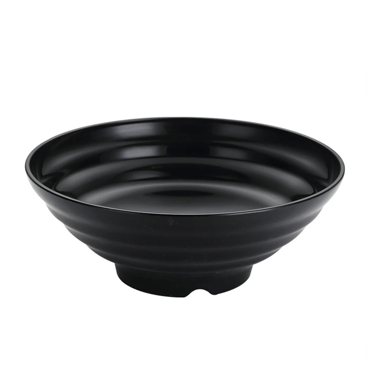 Thickened Plastic Ramen Bowl, Anti-Fall Salad Bowl, Solid Color Spicy Soup Bowl High Temperature Resistance Fashionable