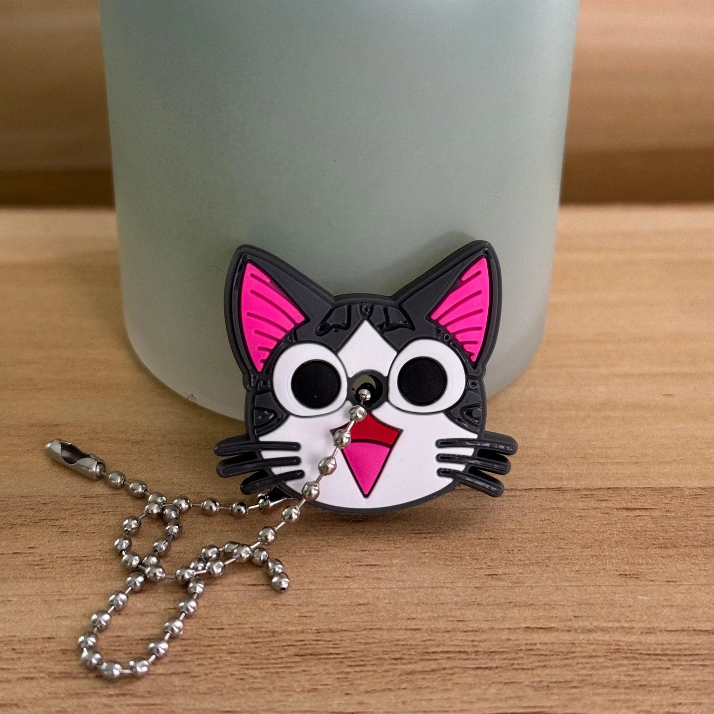 Hot Keychain New Arrival Avenger  Minnie Key Chains Spider Cartoon Man Cat Key Cover Caps Car Keychain Key Ring Holder Women