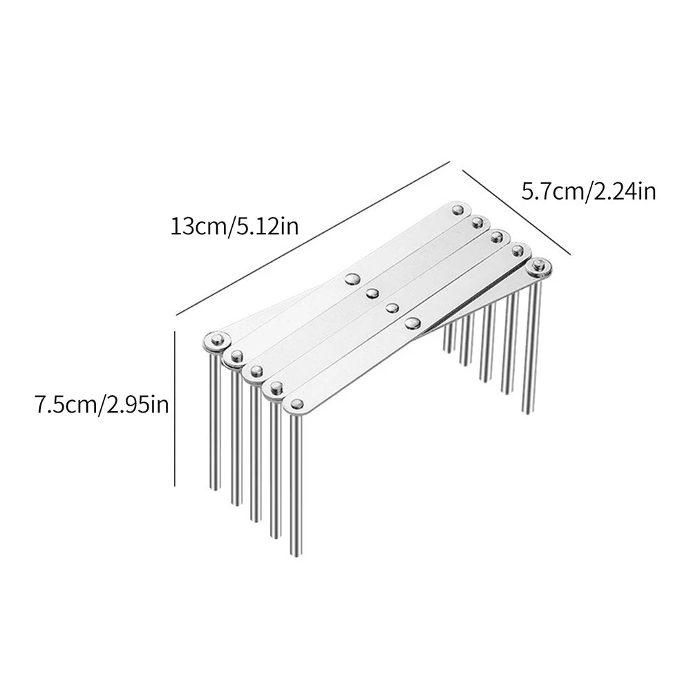 Pot Lid Rack Pan Lid Organizer Retractable Foldable Stainless Steel Plate Dish Holder Shelf Tableware Storage Kitchen Gadgets