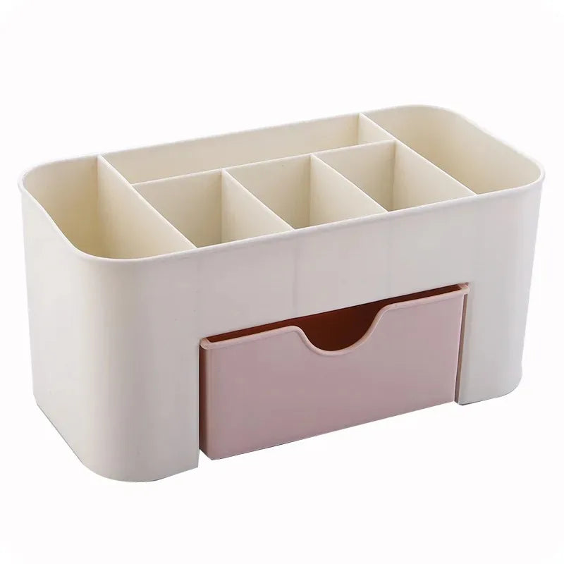 Nails Art Plastic Organizer Container Gel Polish Remover Cleaning Cotton Pad Swab Box Storage Case Decoration Accessories Tool