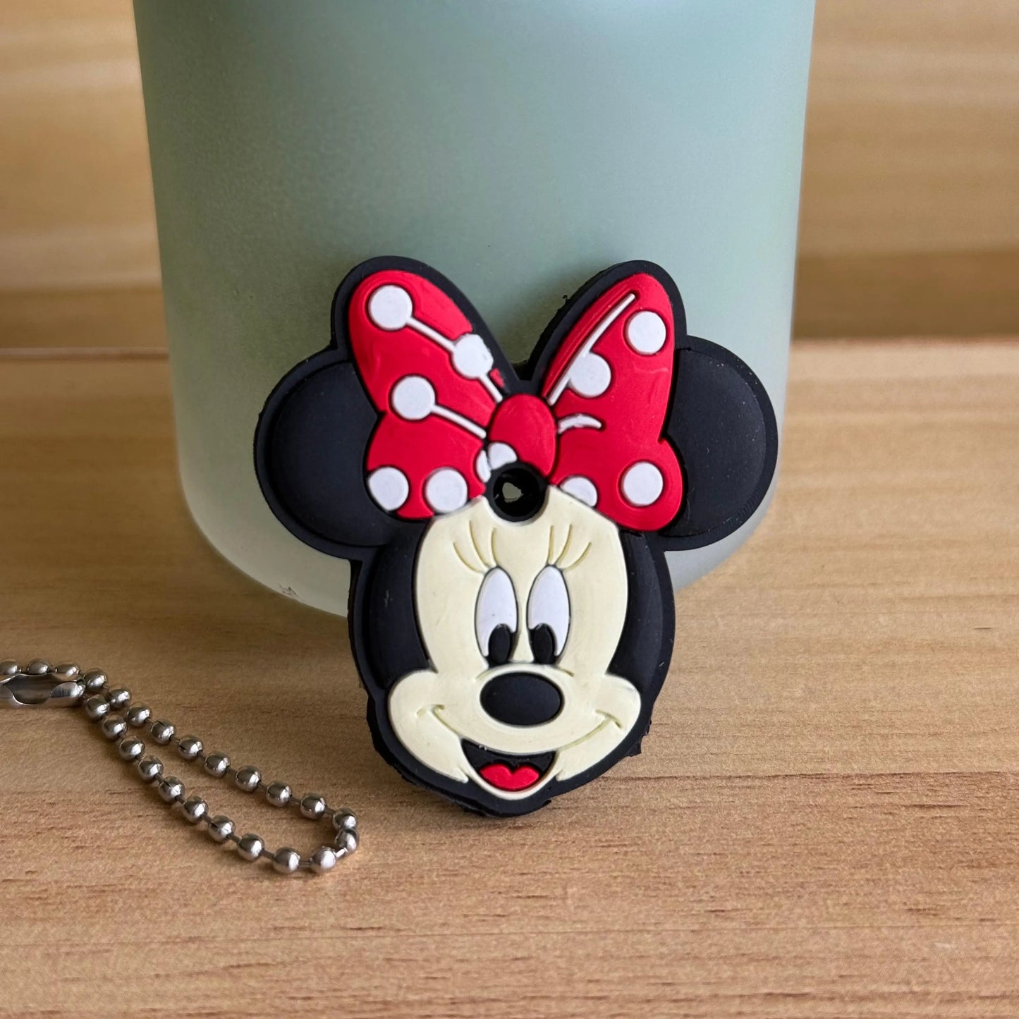 Hot Keychain New Arrival Avenger  Minnie Key Chains Spider Cartoon Man Cat Key Cover Caps Car Keychain Key Ring Holder Women