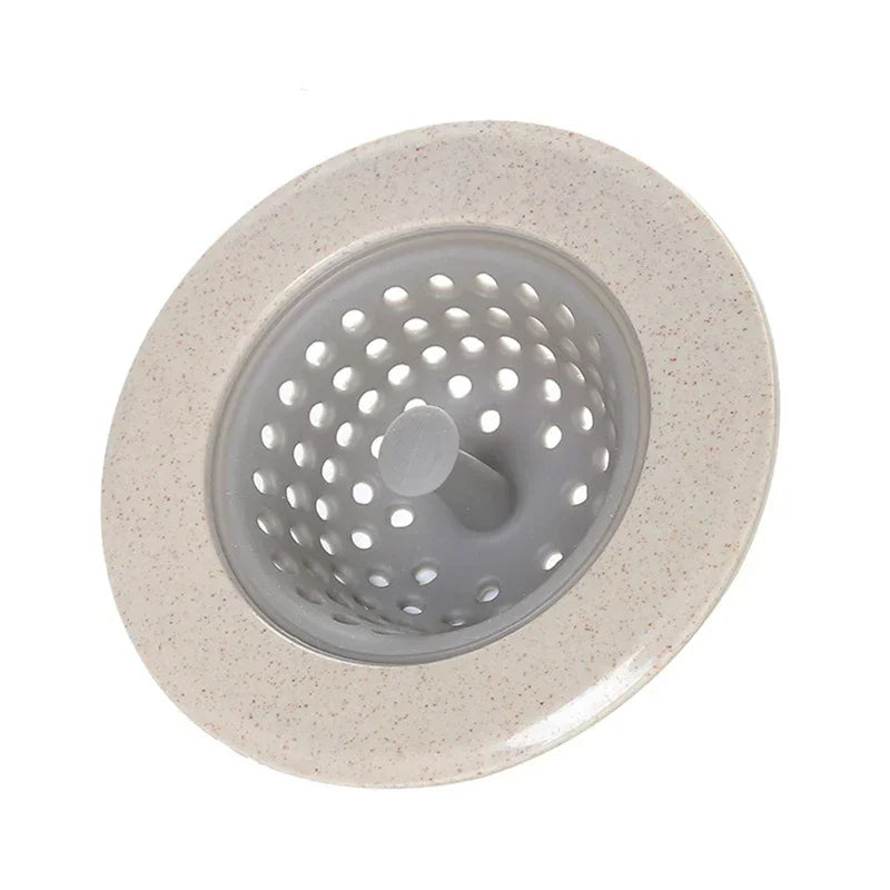 Silicone Anti-clogging Filter Portable Sink Strainer Bathroom Kitchen Tool for Drains Cover Hair Waste Plug Filter Strainer