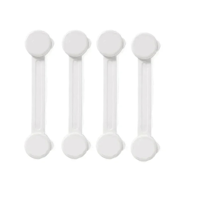 4/6Pcs/Lot Child Lock Protection Of Children Baby Drawer Anti-opening Cabinet Door Refrigerator Anti-pinch Safety Lock Buckle