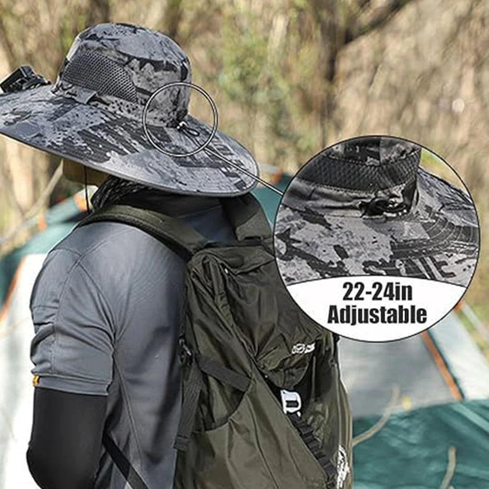 Solar Fan Hat Portable Sun Cap Summer hat USB Rechargeable Single/Dual Cooling Fan Fishing Hat Fisherman Hiking Mountaineering ﻿