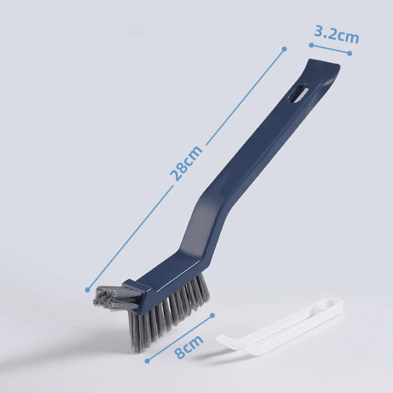 Multipurpose Bathroom Tile Floor Gap Cleaning Brush Window Groove Hand Cleaning Brush Household Wall Corner Kitchen Tool