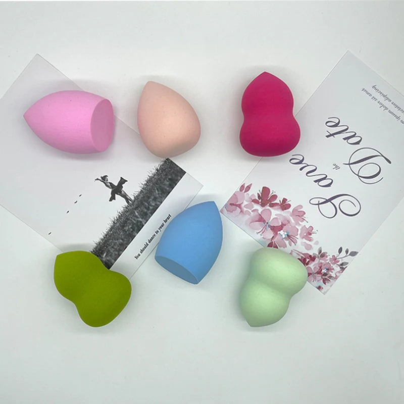 1Pc Cosmetic Puff Powder Smooth Women's Makeup Foundation Sponge Beauty Make Up Tools & Accessories Water Drop Blending Shape