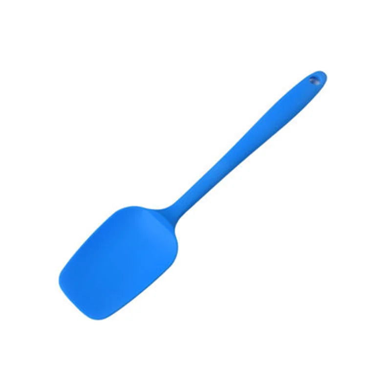 21CM Silicone Shovel Universal Heat Resistant Integrate Handle Spoon Scraper Spatula Ice Cream Cake Kitchen Tool Utensil