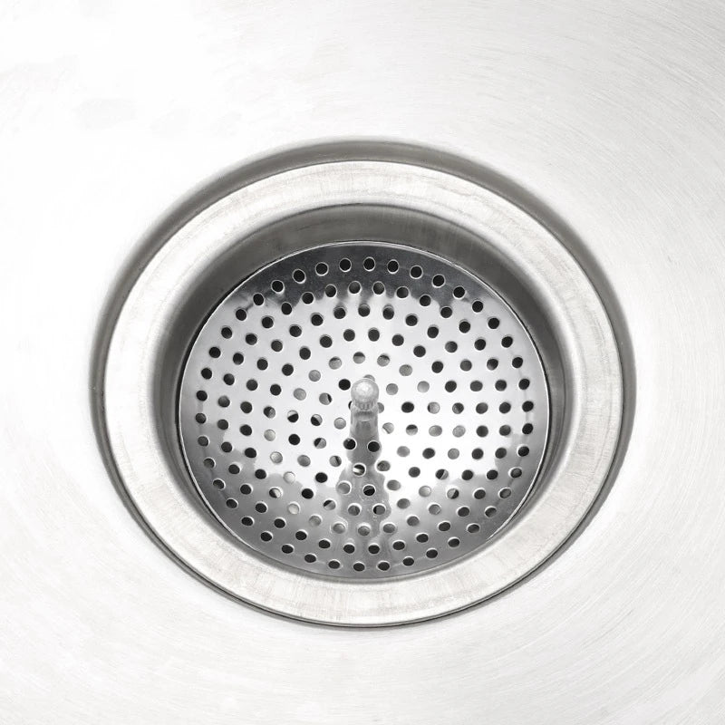 Kitchen Sink Strainer Stopper Stainless Steel Replacement Drain Filter Bathtub Hair Catcher Waste Hole Trap Bathroom Accessories