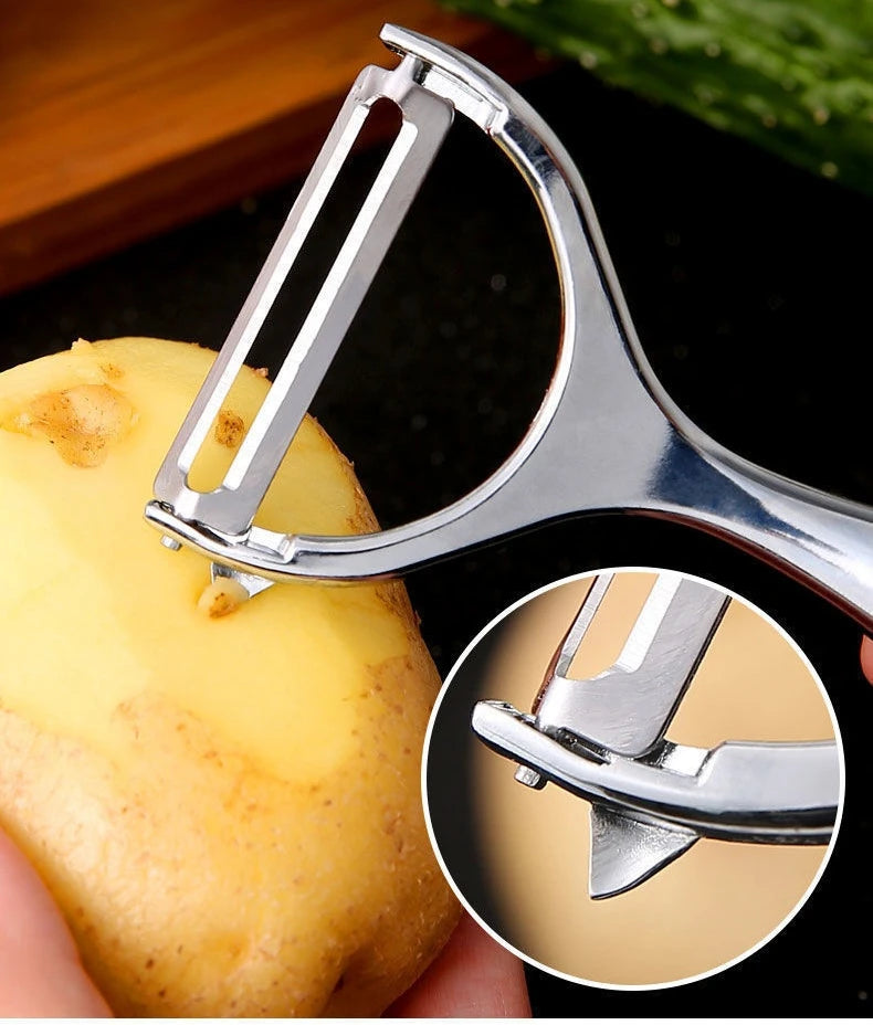 Stainless Steel Vegetable Peeler Potato Peeler Multi-function Carrot Grater Fruit Tools Kitchen Accessories Cuisine Pelador