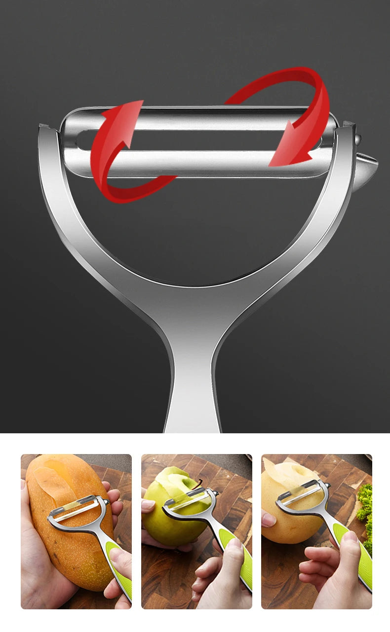 Stainless Steel Vegetable Peeler Potato Peeler Multi-function Carrot Grater Fruit Tools Kitchen Accessories Cuisine Pelador