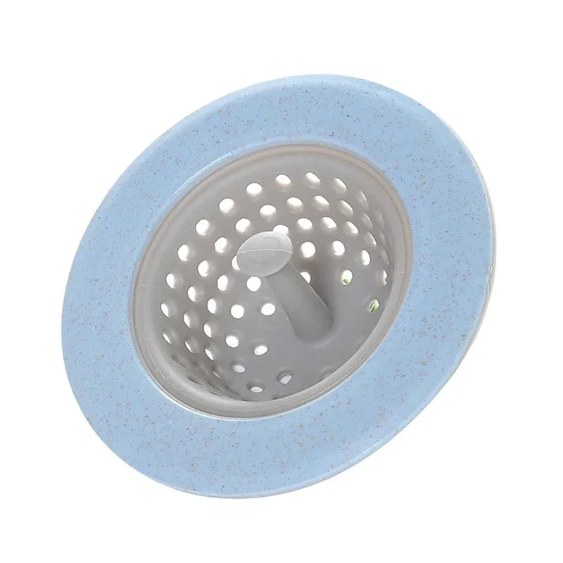 Silicone Anti-clogging Filter Portable Sink Strainer Bathroom Kitchen Tool for Drains Cover Hair Waste Plug Filter Strainer