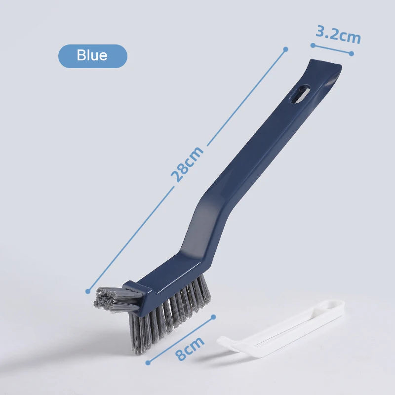 Multipurpose Bathroom Tile Floor Gap Cleaning Brush Window Groove Hand Cleaning Brush Household Wall Corner Kitchen Tool